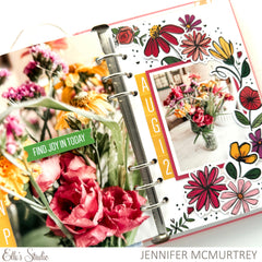 Floral Cardstock Die Cuts