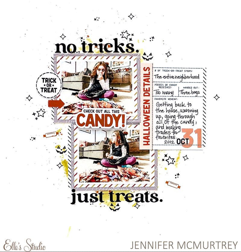Happy Halloween Journaling Tags