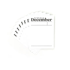 On This Day In December Journaling Tags