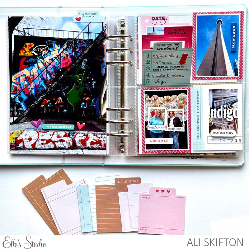 Layering Ledger Die Cuts