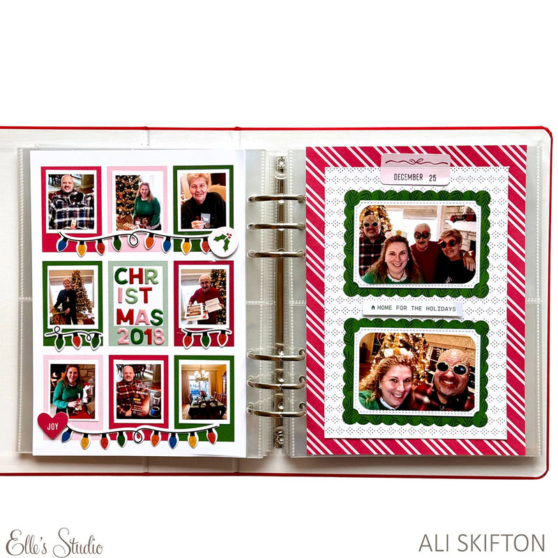 Puffy Christmas Light Stickers