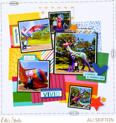 Summer Puffy Word Stickers