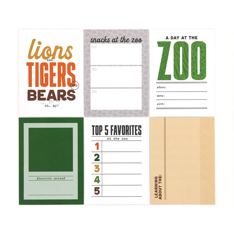 At The Zoo Journaling Tags