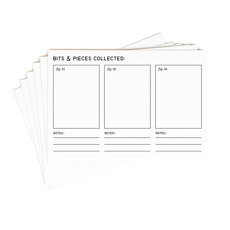 Bits and Pieces 4 x 6 Journaling Tags
