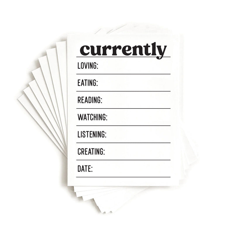 Currently Journaling Tags