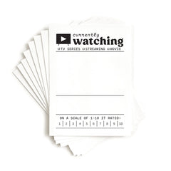 Currently Watching Journaling Tags