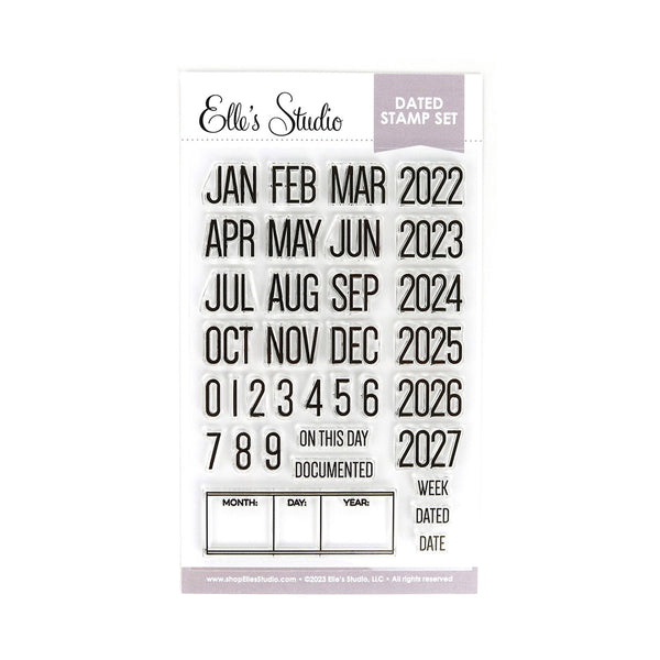 Month Stamp  Elle's Studio