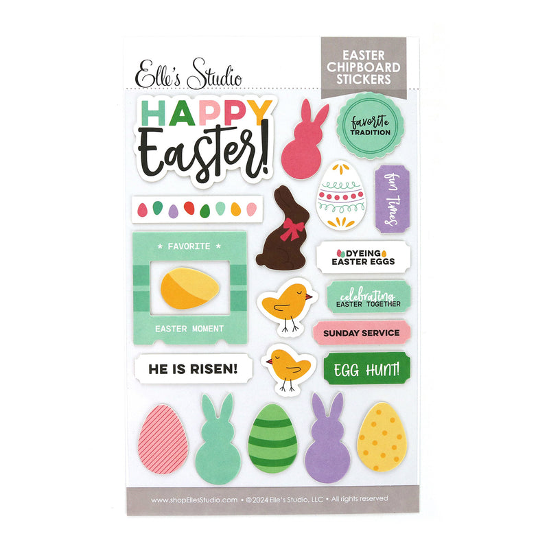 Easter Chipboard Stickers