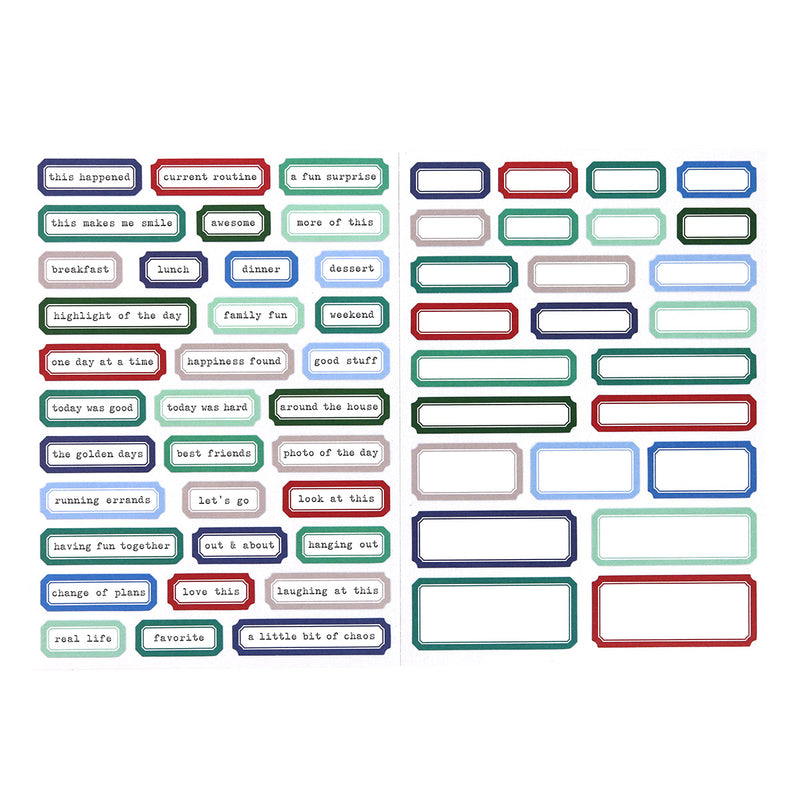 Everyday Cardstock Sticker Labels