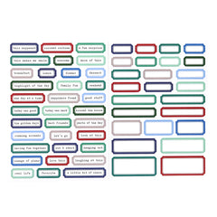 Everyday Cardstock Sticker Labels