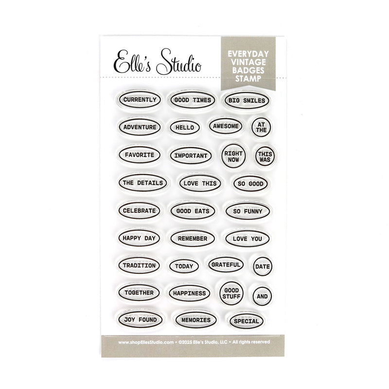 Everyday Vintage Badges Stamp