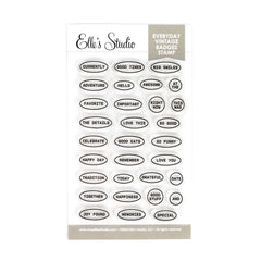 Everyday Vintage Badges Stamp