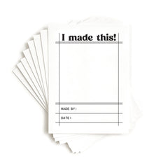 I Made This Journaling Tags