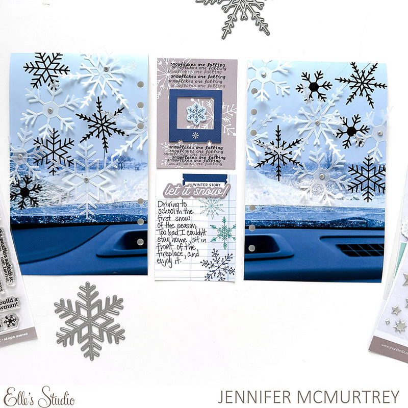 Winter Chipboard Stickers