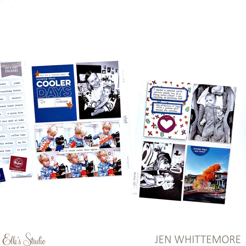 Let's Eat Cardstock Stickers