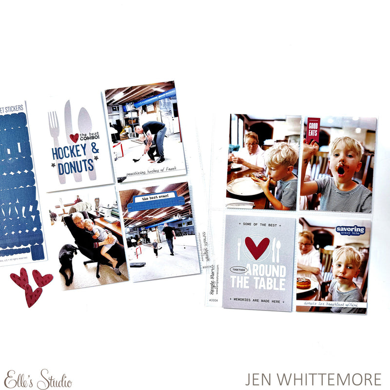 Let's Eat Cardstock Stickers