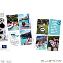 Pool Party Journaling Tags