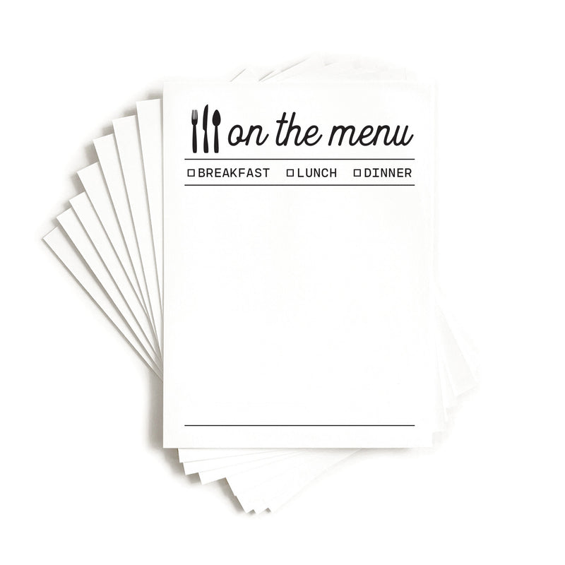 On The Menu Journaling Tags