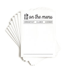 On The Menu Journaling Tags