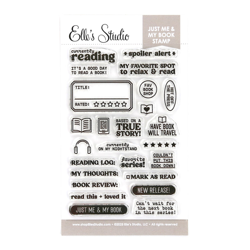 Just Me and My Book Stamp