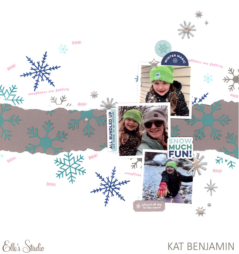 Winter Chipboard Stickers