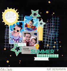 Summer Patterns Stamp