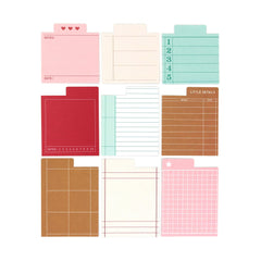 Layering Ledger Die Cuts