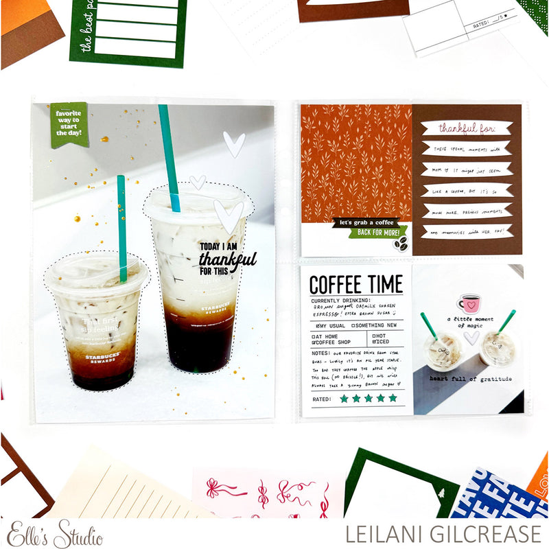 Coffee and Tea Puffy Stickers