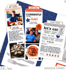 Let's Eat Cardstock Stickers