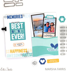 Summer Puffy Word Stickers