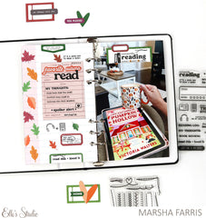 Autumn Cardstock Label Stickers