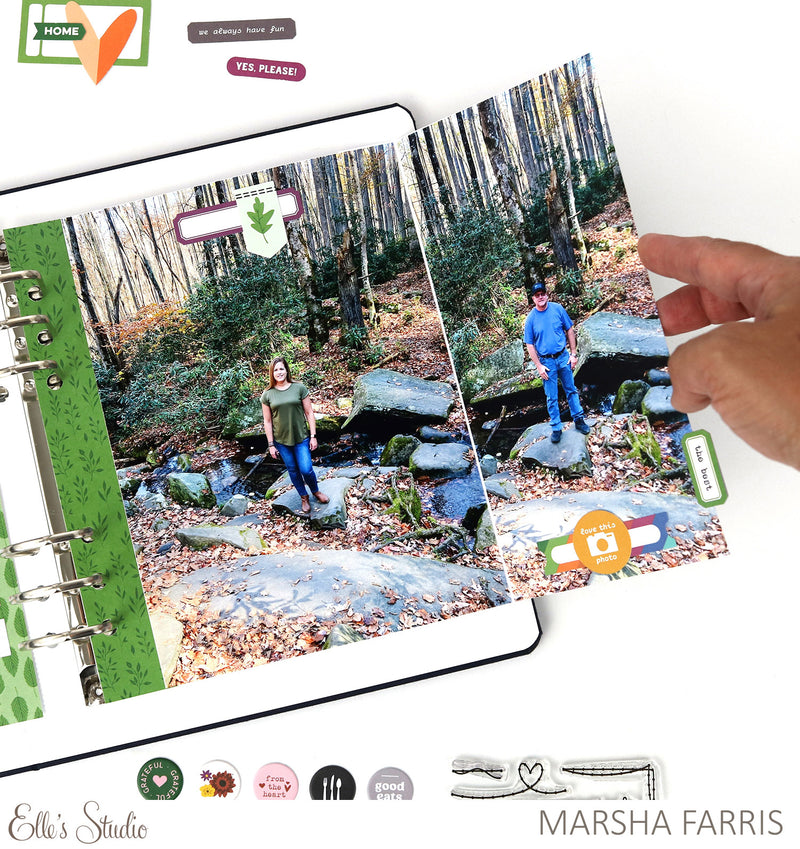 Autumn Cardstock Label Stickers