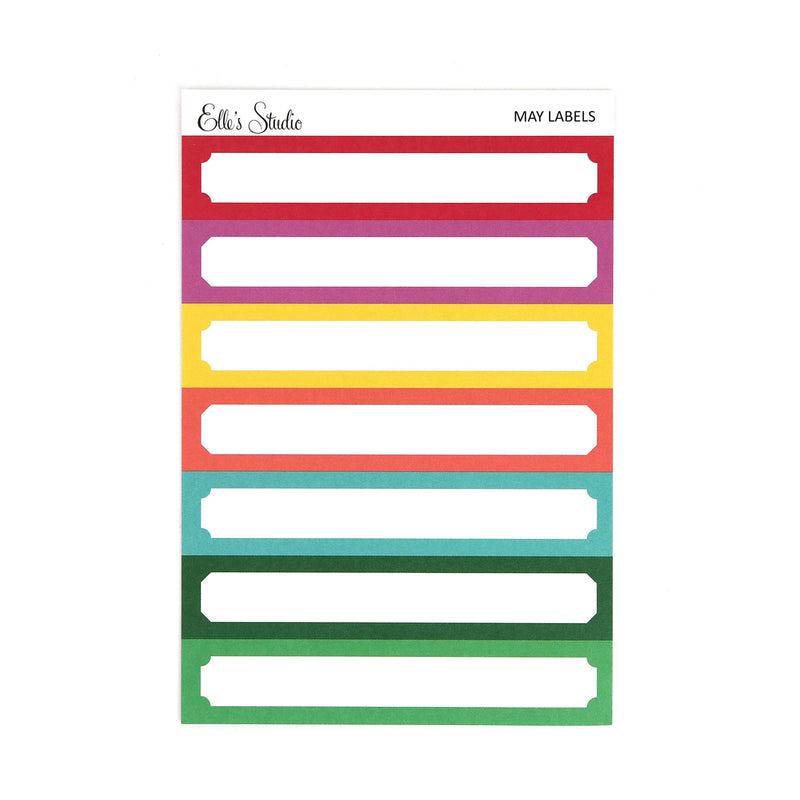 May 2025 Labels