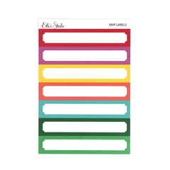 May 2025 Labels