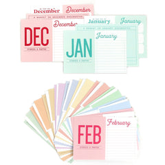 Monthly Journaling Tags
