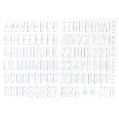 Large Notebook Puffy Alphabet Stickers