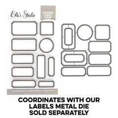 Outlined Labels Stamp