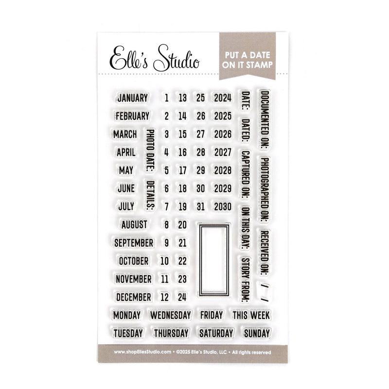 Put A Date On It Stamp