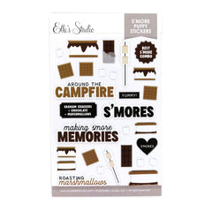 S'more Puffy Stickers