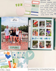 Summer Puffy Word Stickers