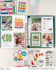 Office Tab Chipboard Stickers