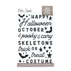 Trick-Or-Treat Puffy Stickers