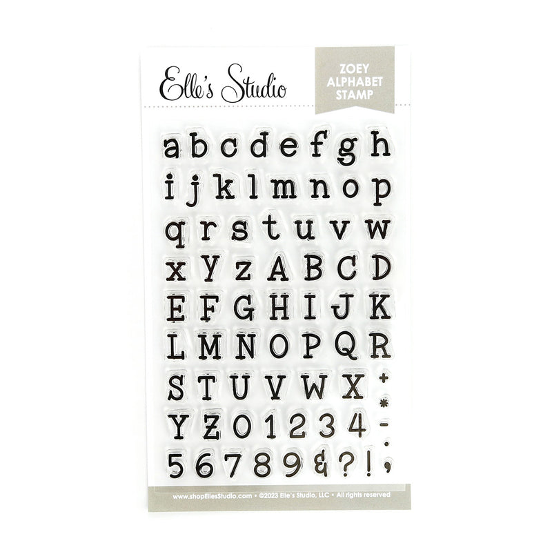 Typewriter Alphabet Clear Stamps by Recollections™