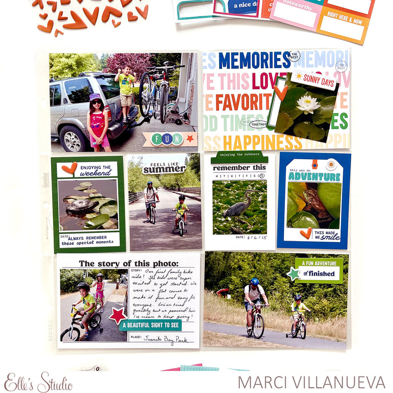 The Story of This Photo 4 x 6 Journaling Tags