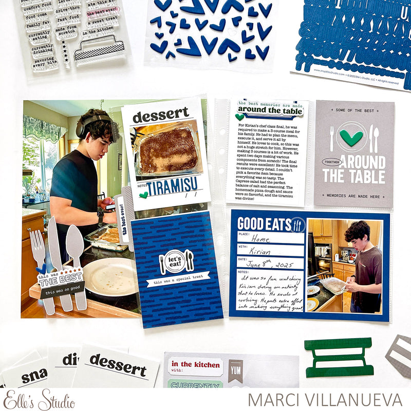 Let's Eat Cardstock Stickers