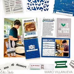 Let's Eat Cardstock Stickers