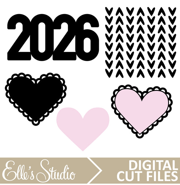 January 2026 Cut Files | Elle's Studio