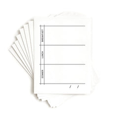 Breakfast Lunch Dinner Journaling Tags