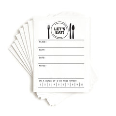 Let's Eat Detailed Journaling Tags