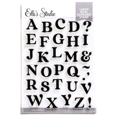 Large Noel Alphabet Stamp BUNDLE